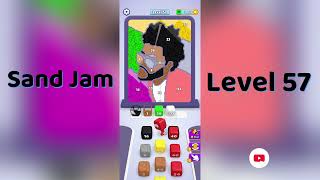 🏖️ Sand Jam Level 57 Walkthrough 🎯 | Solution Guruji 🕹️