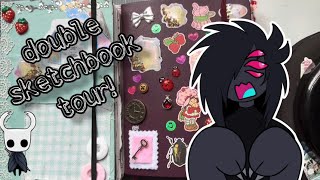 DOUBLE SKETCHBOOKS! sketchbook tour 2025-2026