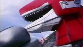 Remastered Mighty Morphin Power Rangers Zord Summoning sequence