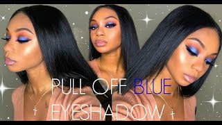 Full Glam Tutorial |  How to Slay BLUE