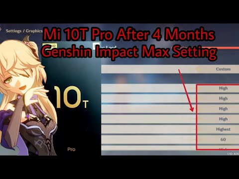 Review Xiaomi Mi 10T Pro After 4 Months on Genshin Impact Max Setting   Pemakaian Setelah 4 Bulan