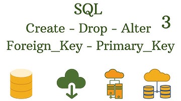 SQL Create - Alter - Drop - Primary Key ve Foreign Key Kullanımları