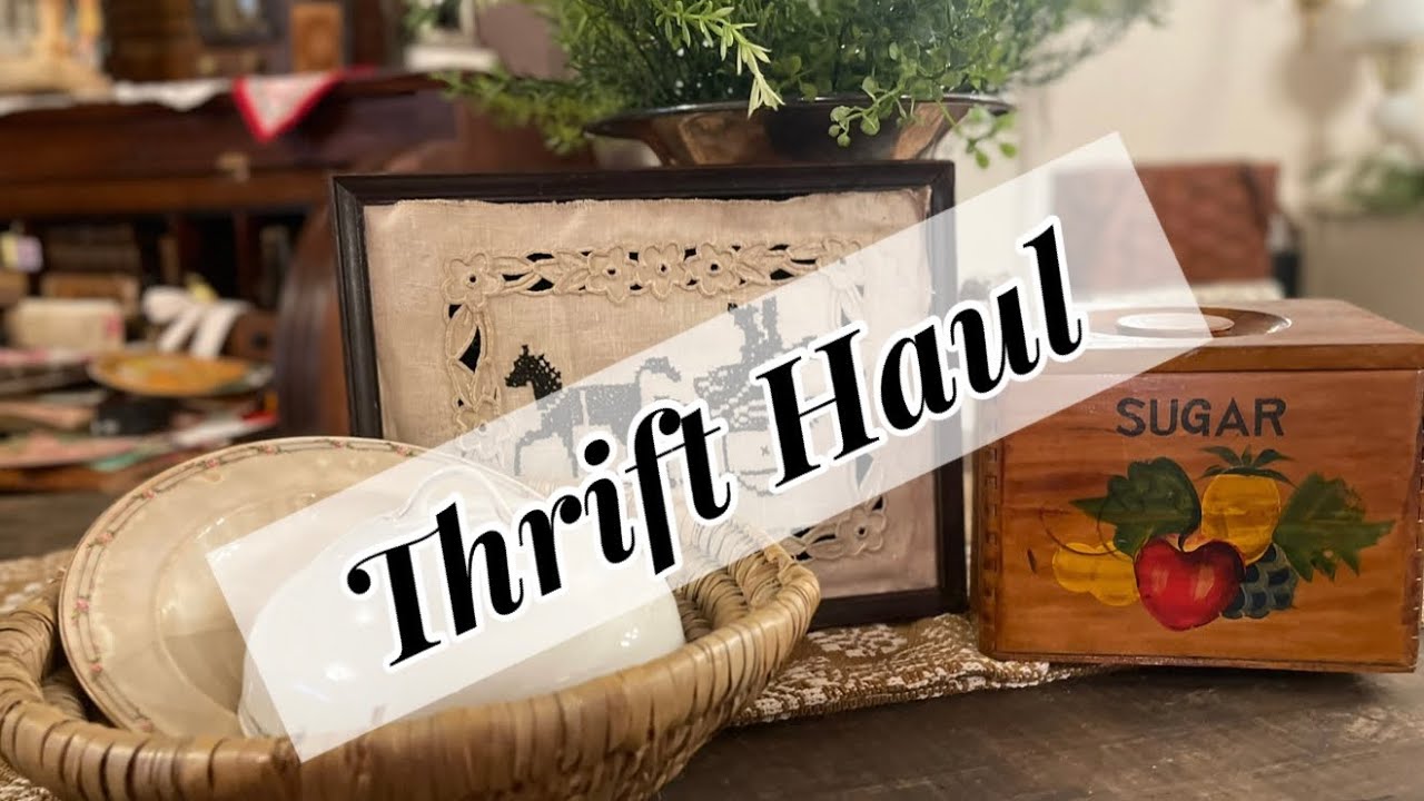 Thrift Haul #thrifting #vintage