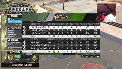 NBA 2k20  LIVE STREAM  75000 vc code join up put black on to enter 1.9k grind