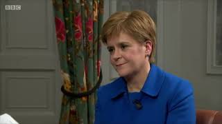 Andrew Neil and SNP Nicola Sturgeon defends her record on the NHS