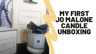 My FIRST Jo Malone candle UNBOXING| Christmas present for my OFFICE