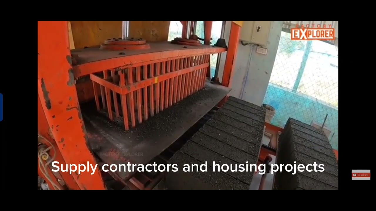 The Business of Cement Bricks Production: End to end processes and best practices