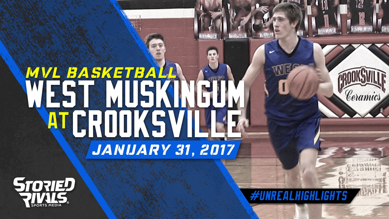 HS Basketball West Muskingum at Crooksville [1/31/17] YouTube