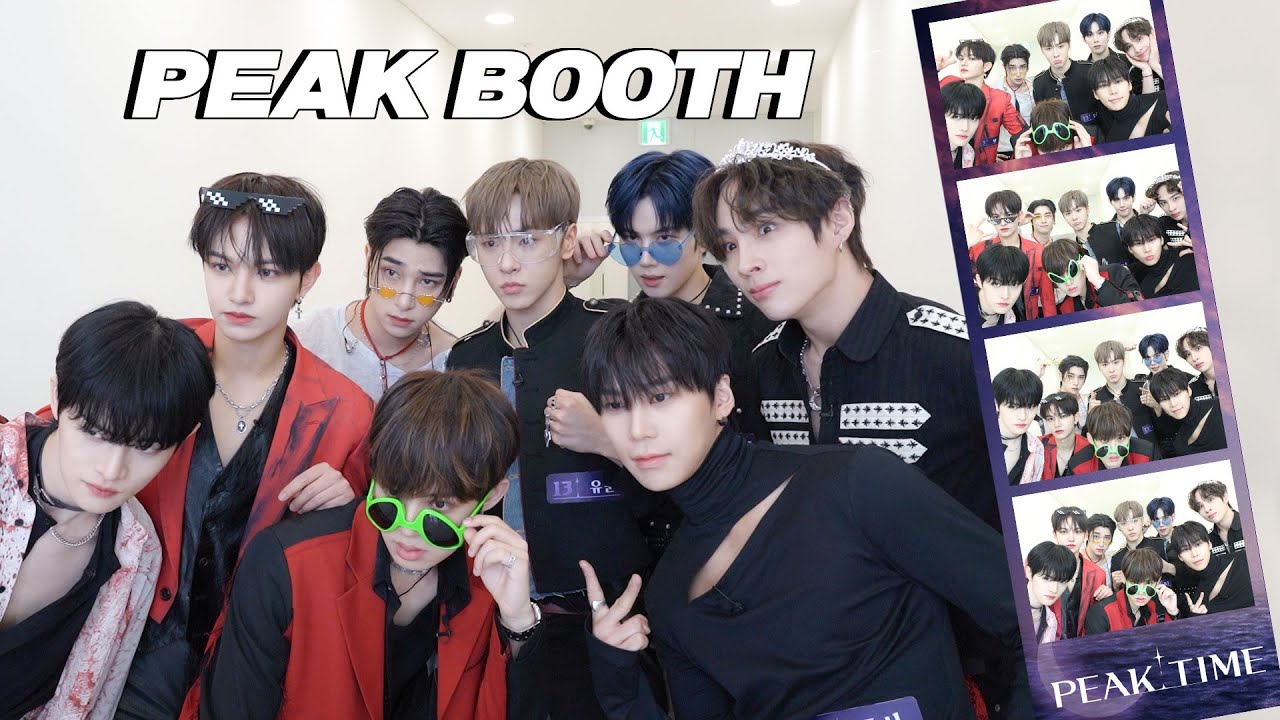 [피크타임_메이킹] 📸팀 13시📸 냅다 눈빛으로 여럿 입덕시키는 팀 13시 다들 어때?🤛 | 피크타임 | PEAK TIME