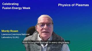 Physics of Plasmas Celebrates Fusion Energy Week