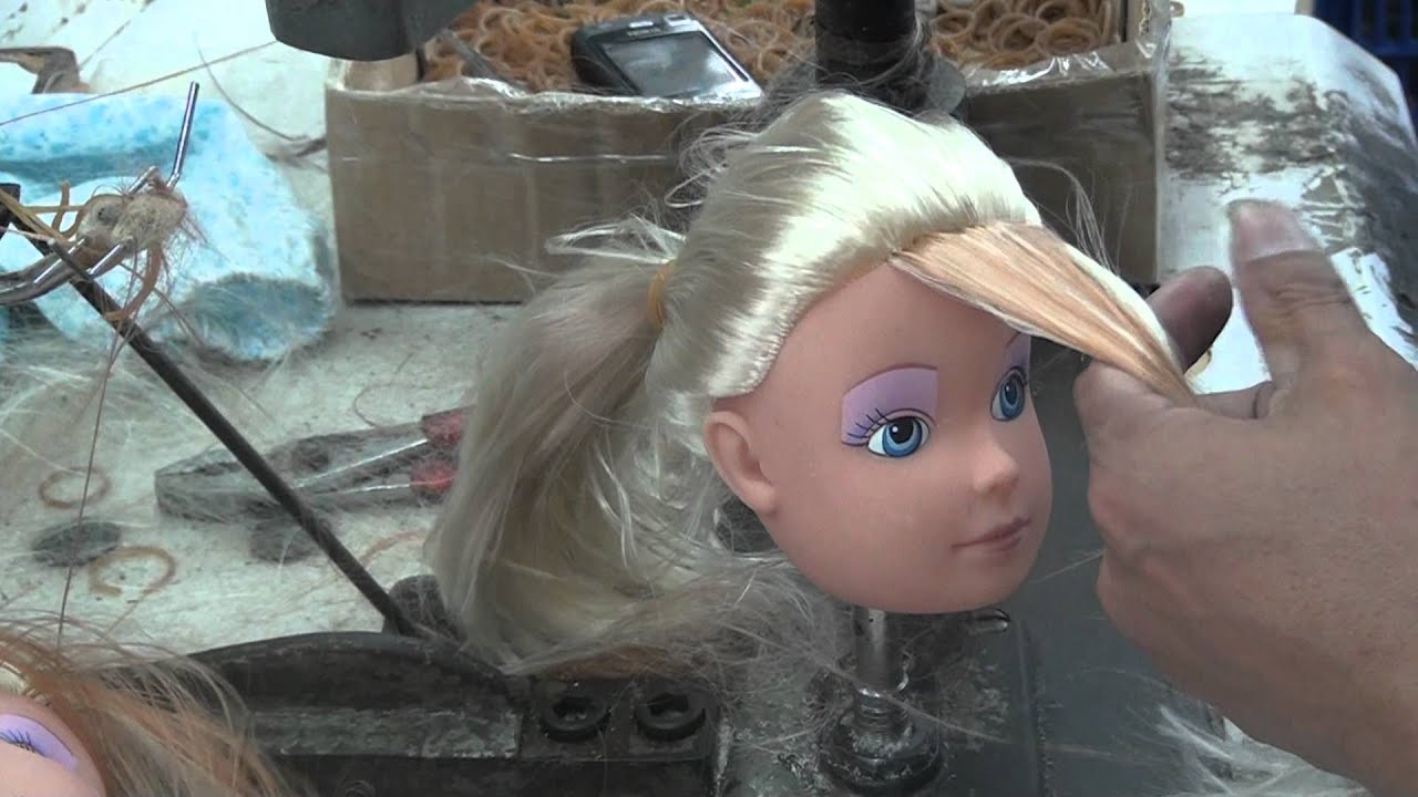 Sewing machine,planting hair for barbie doll,transplant hair for toy