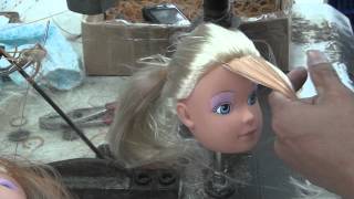 Sewing machine,planting hair for barbie doll,transplant hair for toy