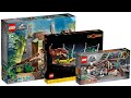 All LEGO Jurassic Park Sets 2018 - 2022 Compilation/Collection Speed Build
