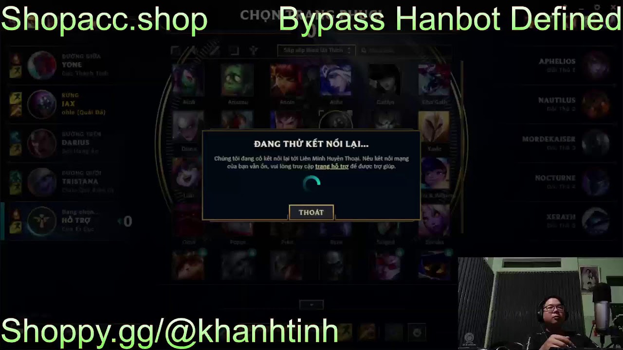 BEST BYPASS LEAGUE OF LEGENDS SCRIPT 2024 | HANBOT - YouTube