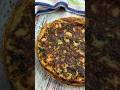 Tortilla Fácil de Espinacas y Gambas 😋👍 #shorts