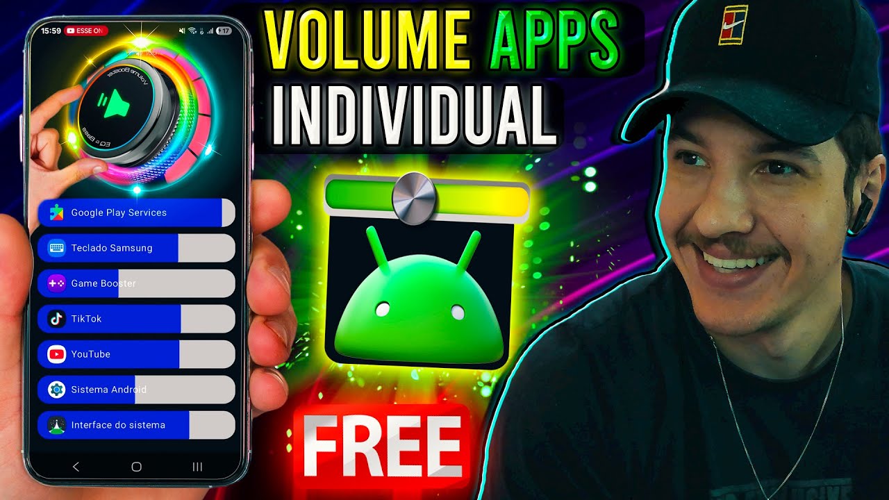Como controlar o VOLUME de CADA APLICATIVO no Celular