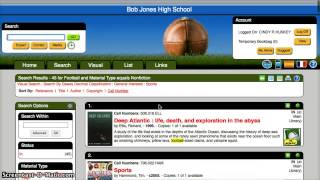 How to Access Atriuum - the BJHS Library Catalog