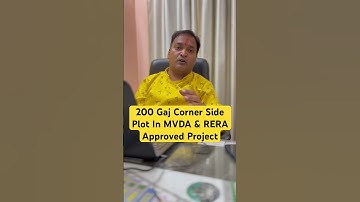 200 Gaj Corner Side Plot In MVDA & RERA Approved Project #vrindavan #radha #vrindavankunjgali