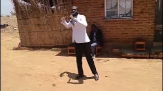 Rev Alexander Kambiri preaching at Mthawira CCAP women guild, Malomo Ntchisi