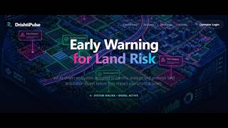 **Drishti Pulse | SIH 2026 | Problem Statement SIH26017 | Project Presentation & Prototype Demo