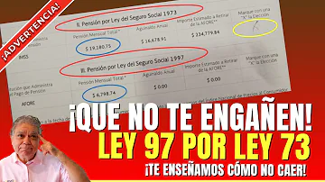 Firmar Ley 97 por Ley 73 ¡Que no te engañen! Te enseñamos como NO caer