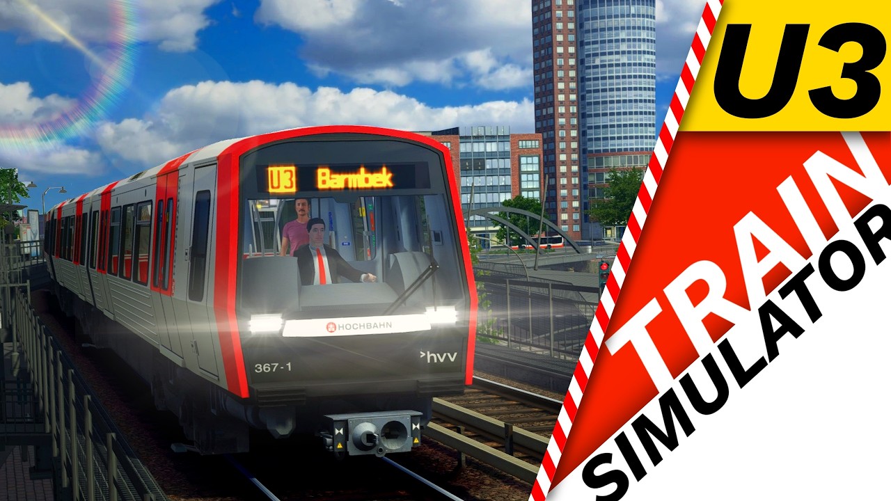 Über die KOMPLETTE U3 durch HAMBURG! | TSC U-Bahn Hamburg U3 | Preview |