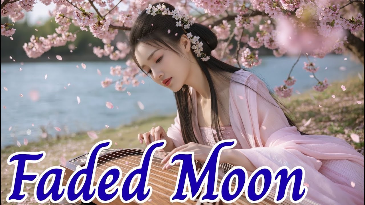 Faded Moon | Gentle Guzheng Music for Relaxation & Focus