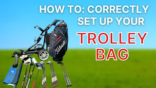 HOW TO SET UP YOUR GOLF CART BAG