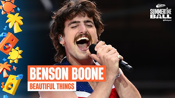 Benson Boone - Beautiful Things (Live at Capital