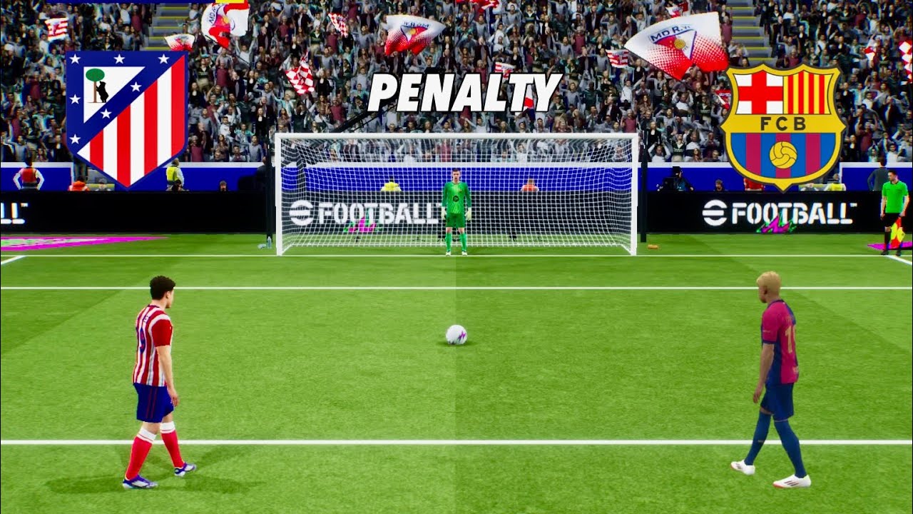 ATLÉTICO MADRID VS FC BARCELONA PENALTY SHOOTOUT | FCB VS ATM MATCH HIGHLIGHTS