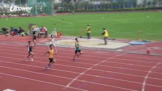 20180228 Upower 【港九學界D2田徑】英華雙子李軒穎黃耀楠
