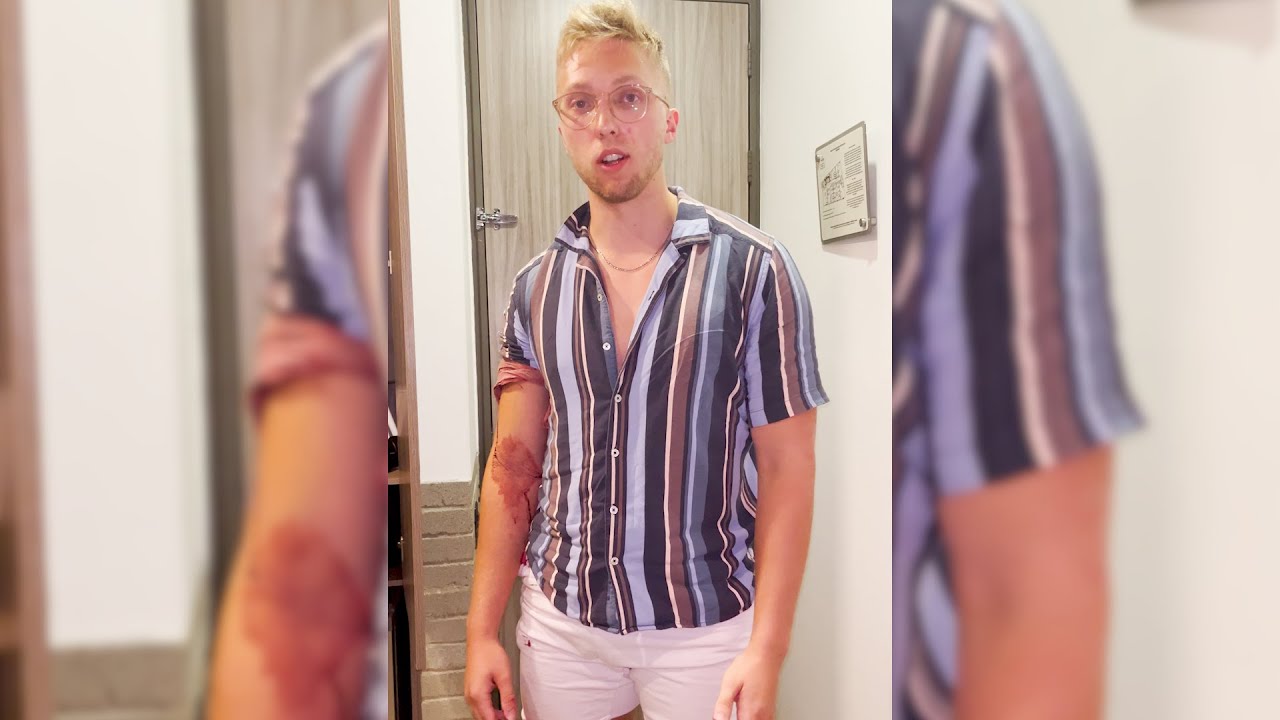 I got stabbed in Medellín, Colombia...