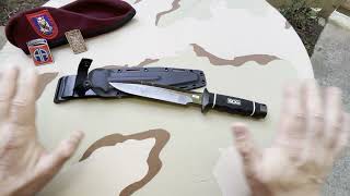 The SOG Demo SSD-01 a spectacular reproduction of a ultra rare knife, with a modern twist.