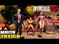 USEI O TRIO MAIS TOXICO DO GAME NA RANKEADA | INVINCIBLE VS