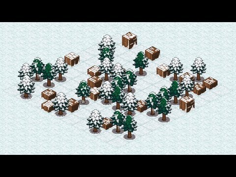 Advent Of Code 2018 - Day 18 puzzle animation