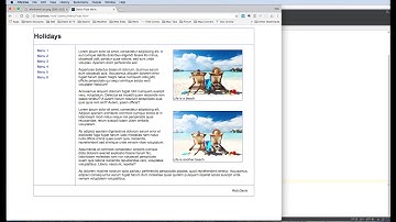 CSS: page layout using floats