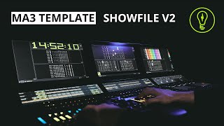 The most versatile MA3 TEMPLATE SHOWFILE (ideal for busking) - TRAILER