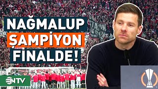 Xabi Alonsonun Takımı Tarih Yazıyor Namağlup Şampiyon B Leverkusen Avrupa Liginde Finalde Ntv