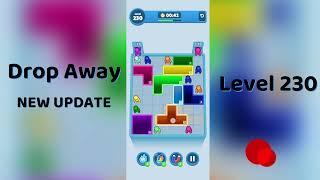 Drop Away Level 230 Walkthrough - NEW UPDATE | Step-by-Step Guide 🧠 | SolutionGuruji