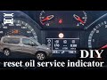RIFTER/BERLINGO/COMBO/PROACE CITY/DOBLO - Reset oil service indicator