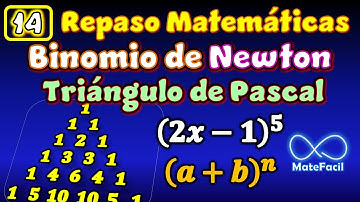 14. Binomio de Newton y Triángulo de Pascal MUY FÁCIL