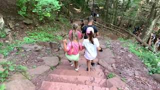 Hiking to Kaaterskill Falls (top and bottom) - One of the tallest waterfall in New York, US 🇺🇸