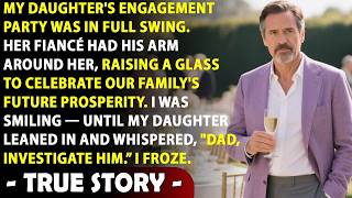 At My Daughter’s Engagement, As Her Fiancé Toasted, She Whispered, “Dad, Investigate Him ”