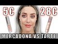 CORRECTOR LOW COST MERCADONA VS ALTA GAMA TARTE | Son clones?