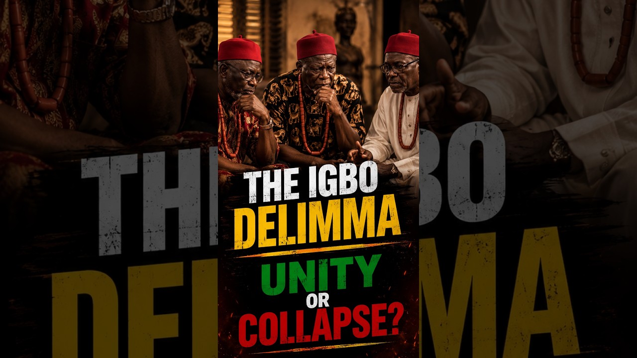 Ndigbo Are At A Crossroads
