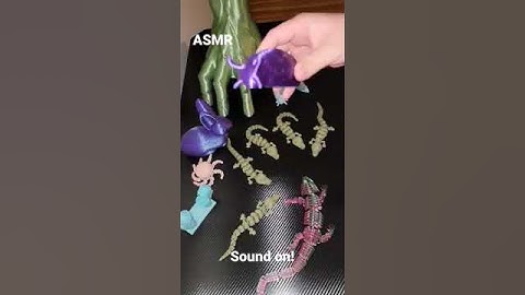 3D printed slug ASMR #3dprinting #asmr #3d #feels