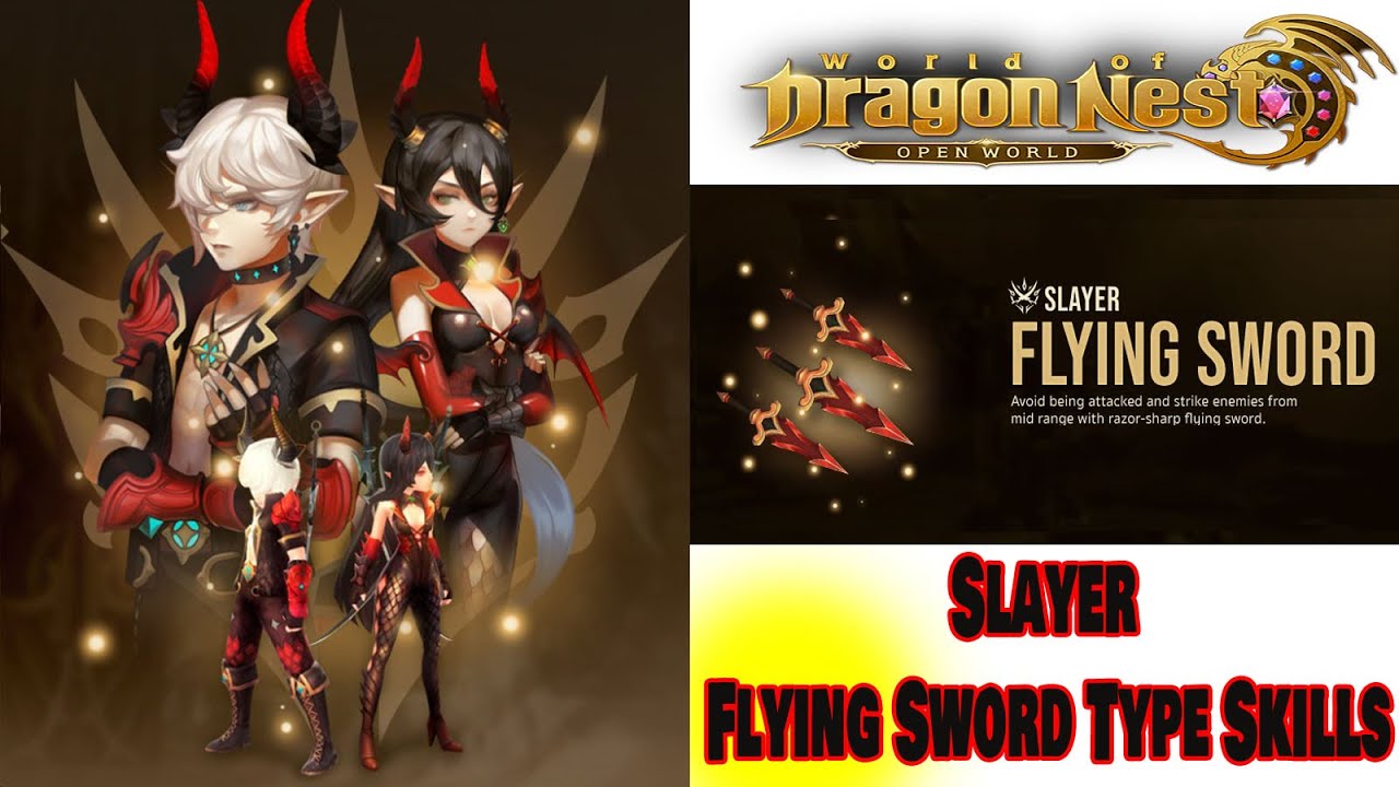 [WOD] SLAYER SKILLS (FLYING SWORD TYPE)