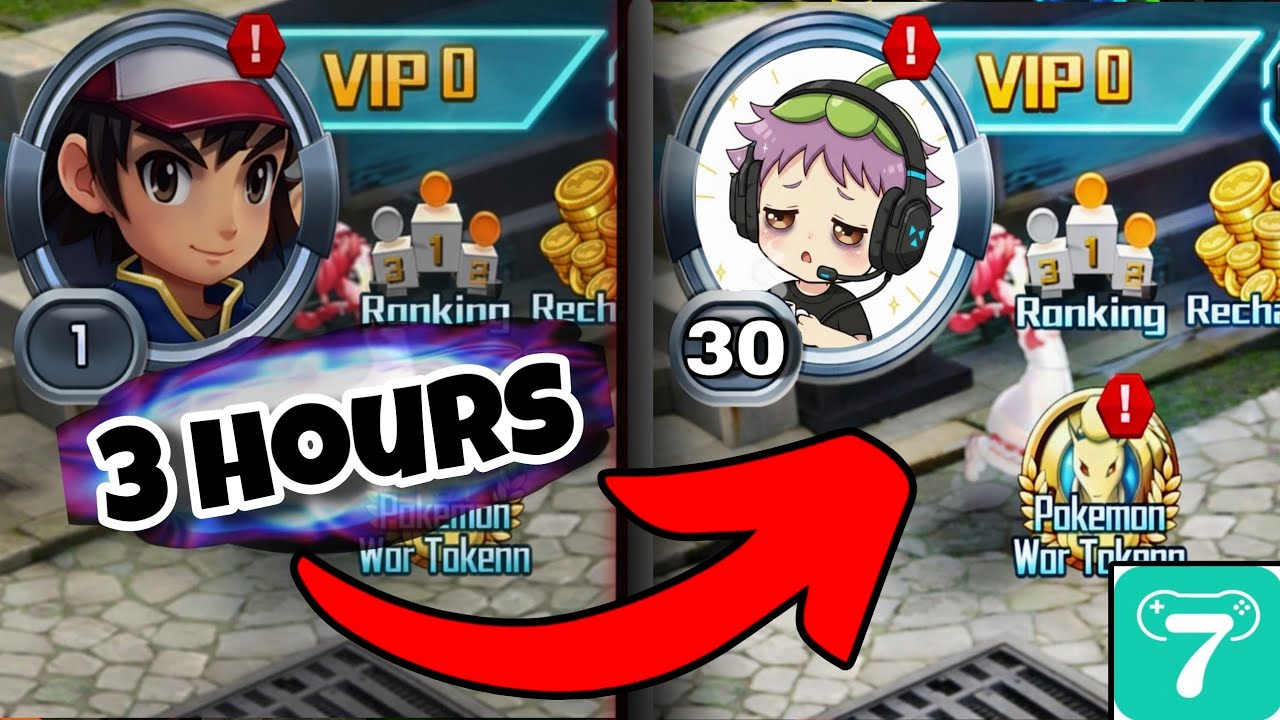 Tôi Dành 3 GIỜ LIÊN TỤC Để Lên Level 30 | Huyền Thoại Pokeland