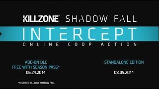 Killzone: Shadow Fall Intercept DLC Game Play- Reveal at E3 2014! Streaming Day One!