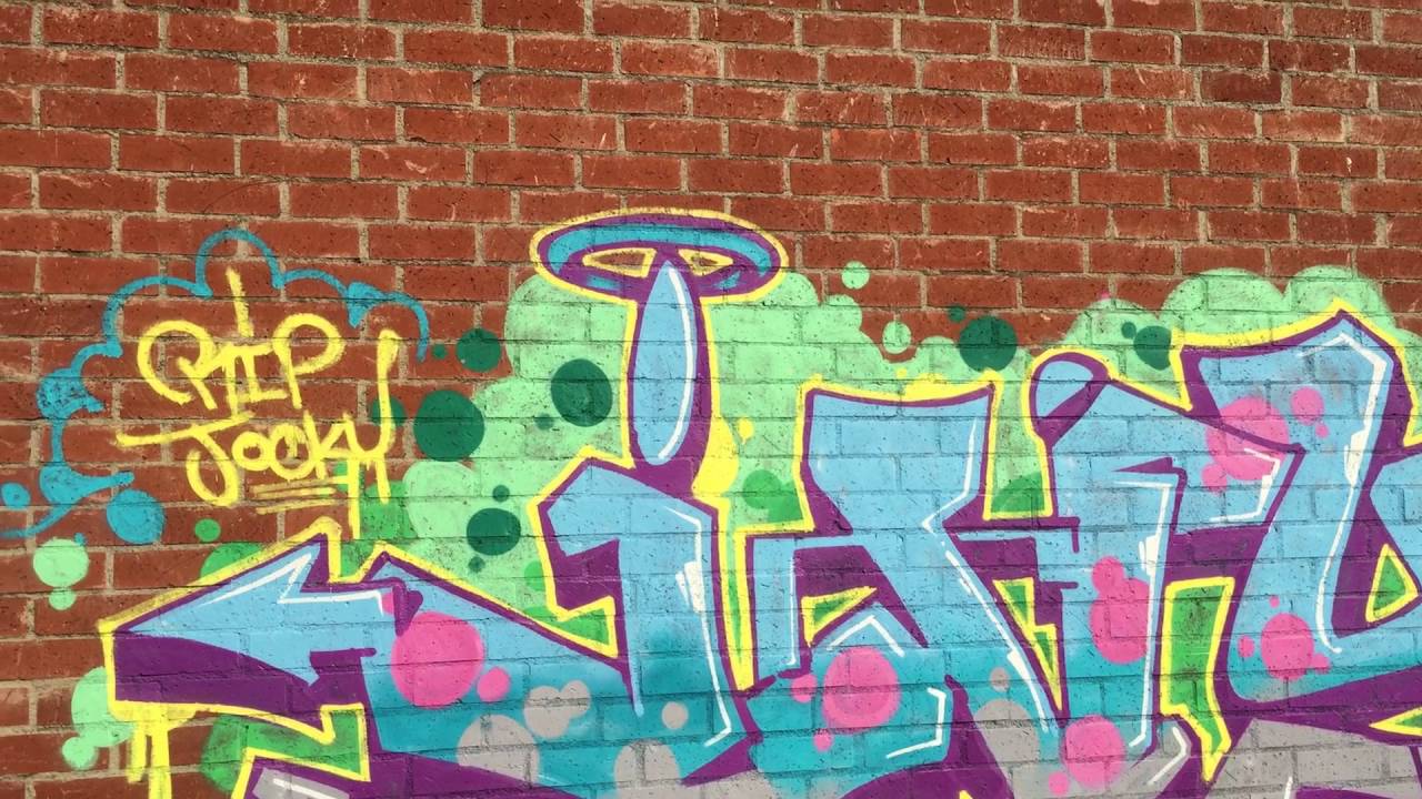 Stock Footage Royalty Free Cool Graffiti 1 YouTube